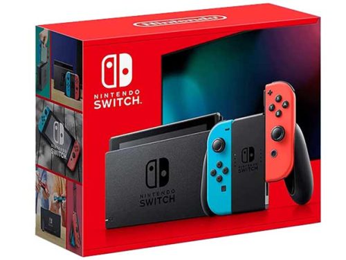 Nintendo Switch™ with Neon Blue and Neon Red Joy‑Con™2024